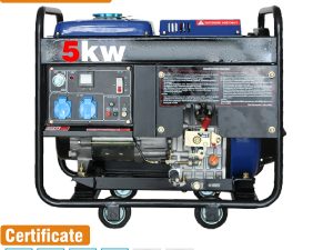 Power Open Type Diesel Generator 3Kw 5Kw 6Kw 7Kw 8Kw 10Kw 11Kw 12Kw 13Kw Air Cooler 110V/220V/380V Rated Voltage Affordable