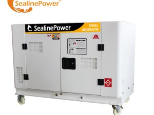 Good Diesel Generator 10Kw Two Cylinder Diesel Engine Sev80 Super Silent Type 10 Kva Office Diesel Generator