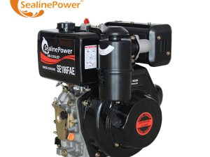 10Hp Air-Cooled Single Cylinder Diesel Engine Se186Fa(E) For Boat Power