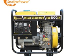 Electric Start Mobile Diesel Welding Generator
