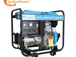 Japan Technology 5Kw 5Kva Portable Open Type Diesel Generator 186F Diesel Engine Recoil Start/Electric Start