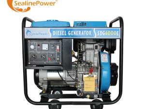 4Kw Portable Open Typet Diesel Generator 186F Diesel Engine 4.4Kw 4Kva Air Cooled Diesel Generators