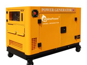 Japanese Technology Low Noise 10KW 10KVA Air-Cooled Double Cylinder Silent Type Diesel Generator Set