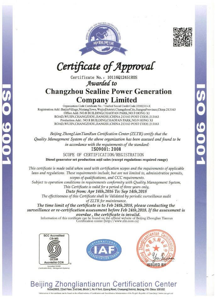 ISO 9001 Quality Management System