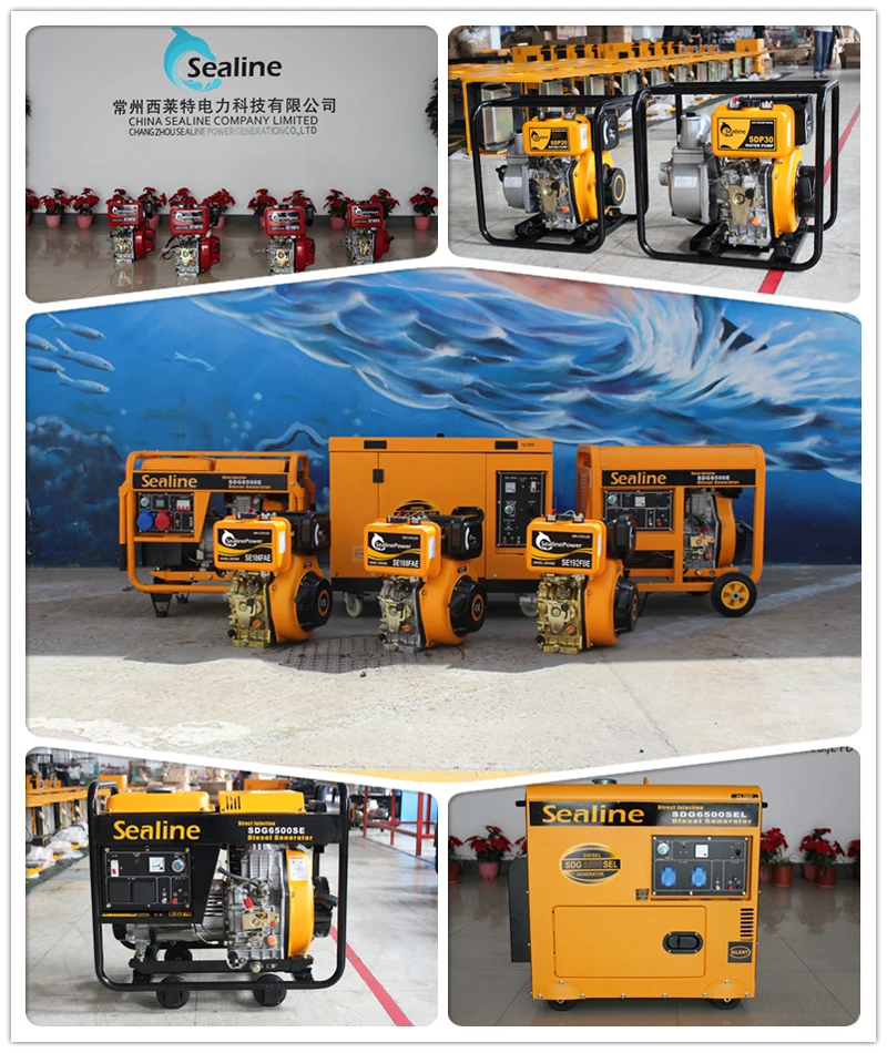 Super Silent Home Use CE Certificated 1/3 Phase 10kva Silent diesel Generator 3kva 5kva 6kva 7kva 8kva diesel Generators Power